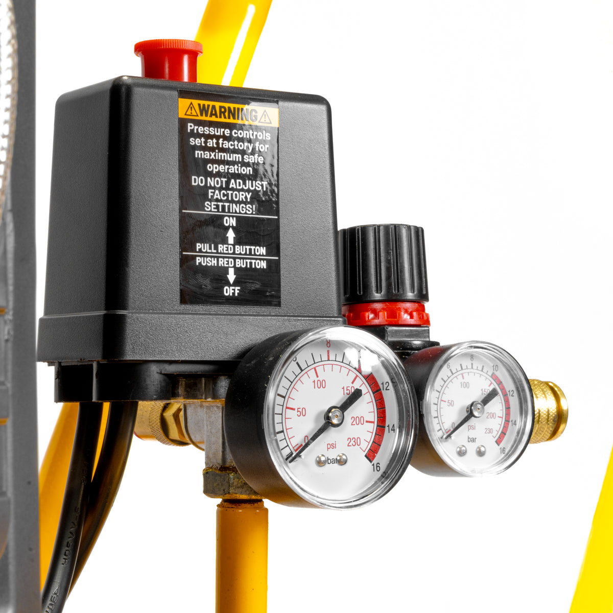 JCB Silent Pro 50L Oil-Free Air Compressor, 8 Bar & 300L/min Displacement | JCB-OFAC-50H