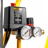 JCB Silent Pro 50L Oil-Free Air Compressor, 8 Bar & 300L/min Displacement | JCB-OFAC-50H