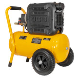 JCB Silent Pro 24L Oil-Free Air Compressor, 8 Bar & 131L/min Displacement | JCB-OFAC-24H