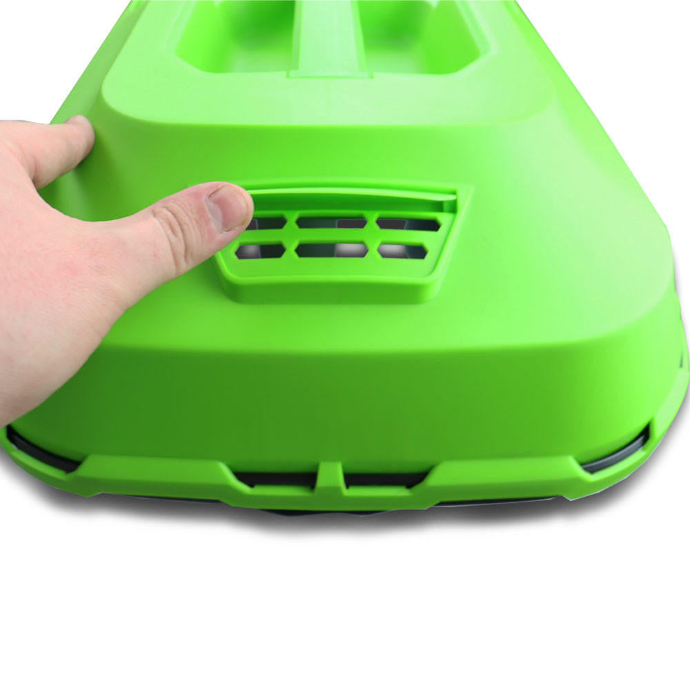 GardenTek 38cm Corded Electric Lawn Mower with Rear Roller 1600w/230v | GT38E