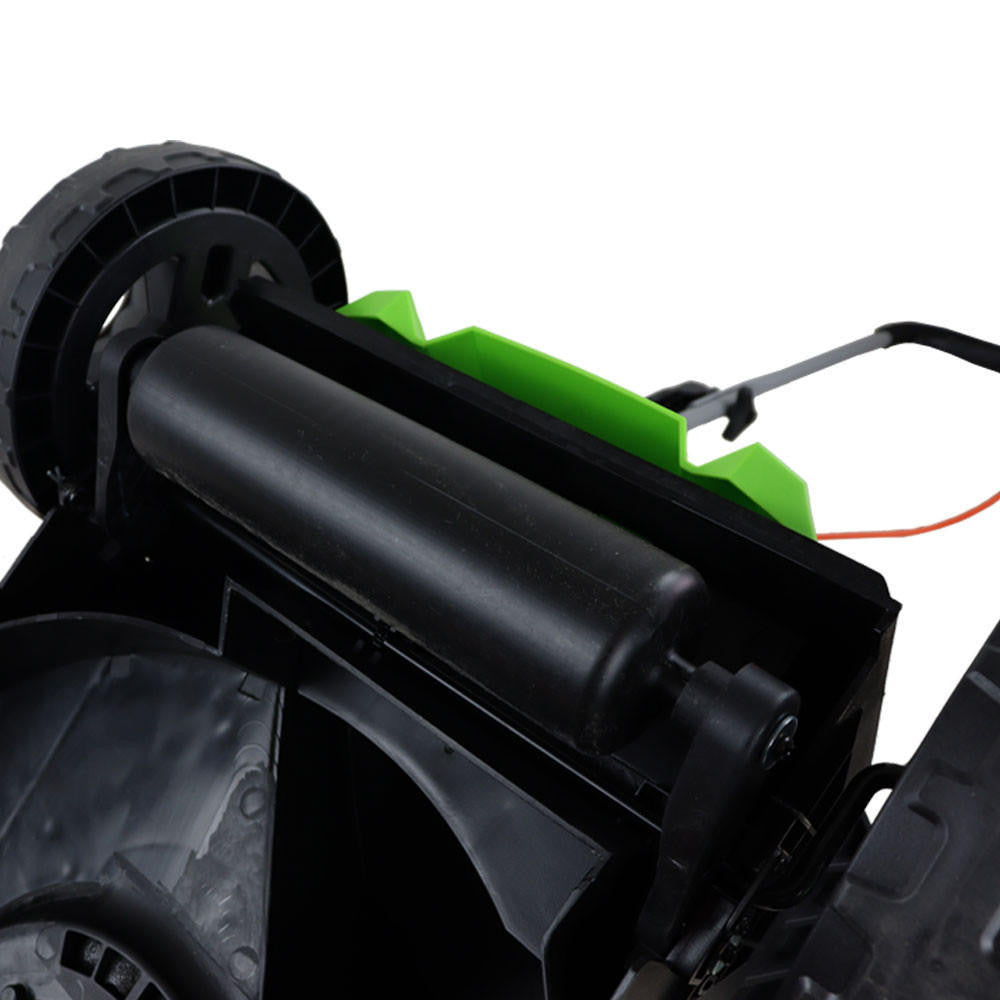 GardenTek 38cm Corded Electric Lawn Mower with Rear Roller 1600w/230v | GT38E