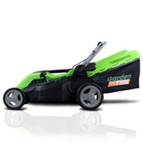 GardenTek 38cm Corded Electric Lawn Mower with Rear Roller 1600w/230v | GT38E