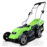 GardenTek 38cm Corded Electric Lawn Mower with Rear Roller 1600w/230v | GT38E