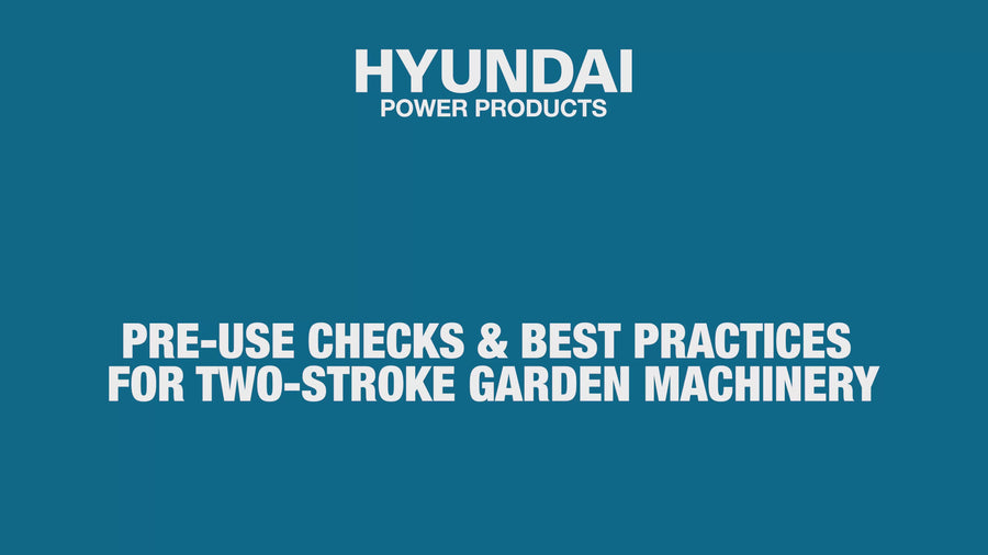 Hyundai 26cc Split Shaft Petrol Grass Trimmer 38cm Cutting Width | HYTR2600X — video