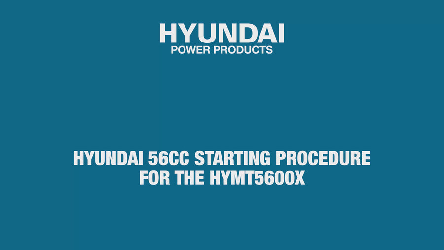 Hyundai 56cc Petrol Garden Multi Tool, 5-in-1 — Grass Trimmer, Brushcutter, Long Reach Hedge Trimmer & Pole Saw | HYMT5600X — video