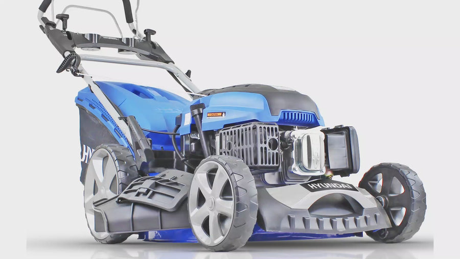 Hyundai 20inch/51cm 196cc Electric-Start Self-Propelled Petrol Lawnmower | HYM510SPE — video