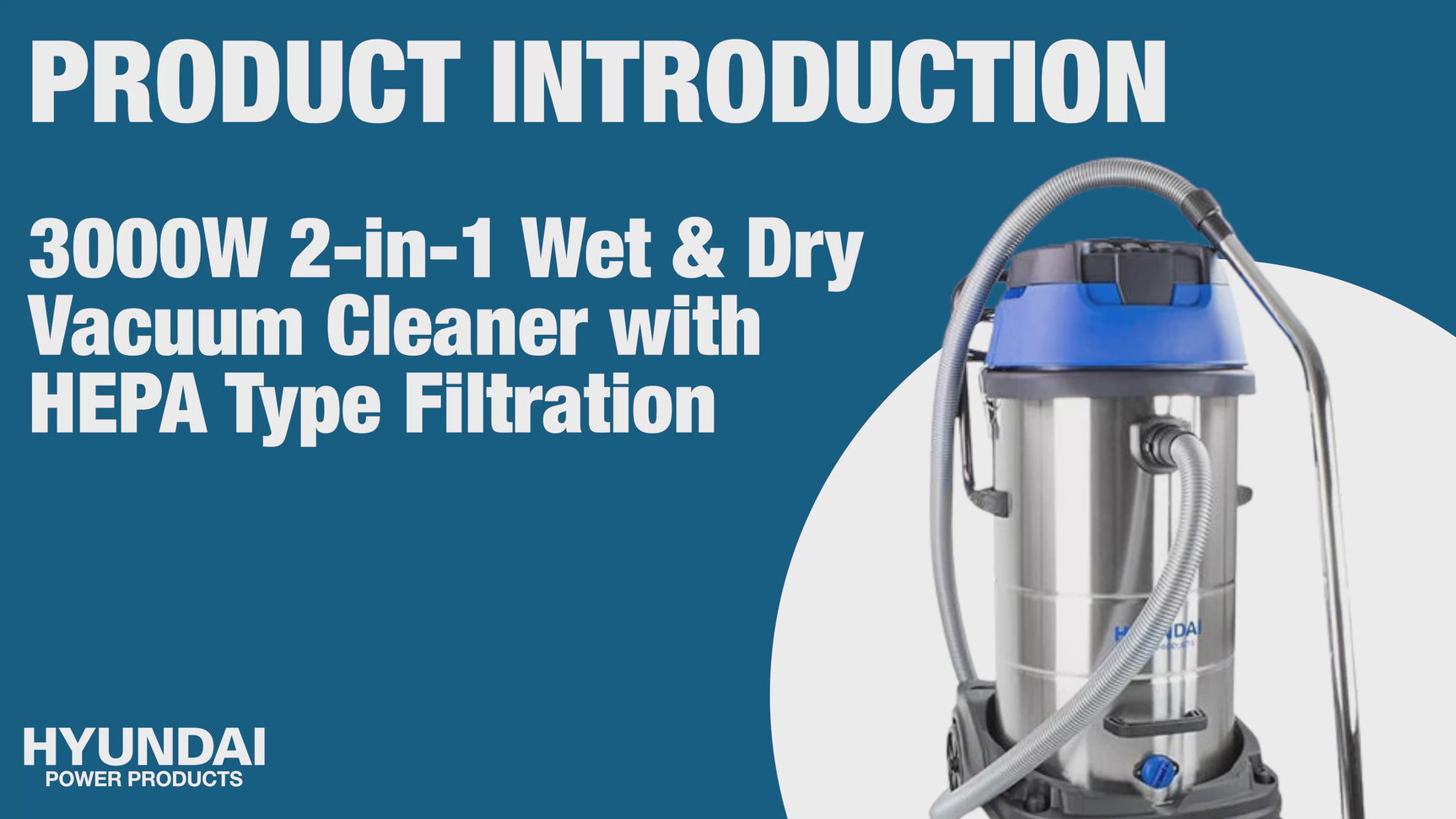Overview of the Hyundai domestic and commercial vacuum cleaner