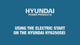 How to start the HY6250SEi generator via the electric start dial.