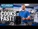 A showcase and introduction to our new, 1500W Hyundai air fryer