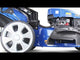 Graphics based slideshow of the lawnmowers features