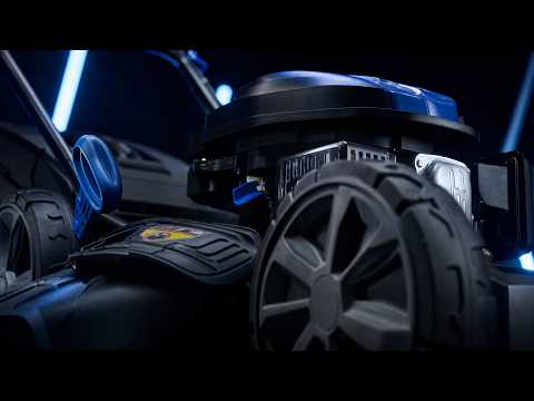 Hyundai 18" / 46cm Self-Propelled Petrol Lawnmower, 139cc, 4-in-1, Mulching | HYM18150SPX — video